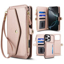 Custodia 4 in 1 in Pelle: telefono, carte, contanti e tracolla, tutto in un solo accessorio