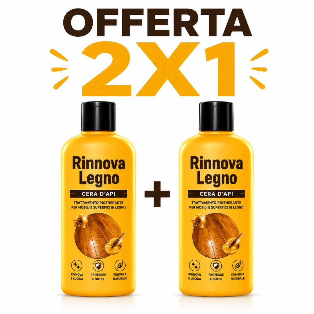2 Flaconi Trattamento Rigenerante alla Cera d'Api