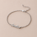 Bracciale Cavigliera con Nome Personalizzato: un dettaglio unico, tutto tuo