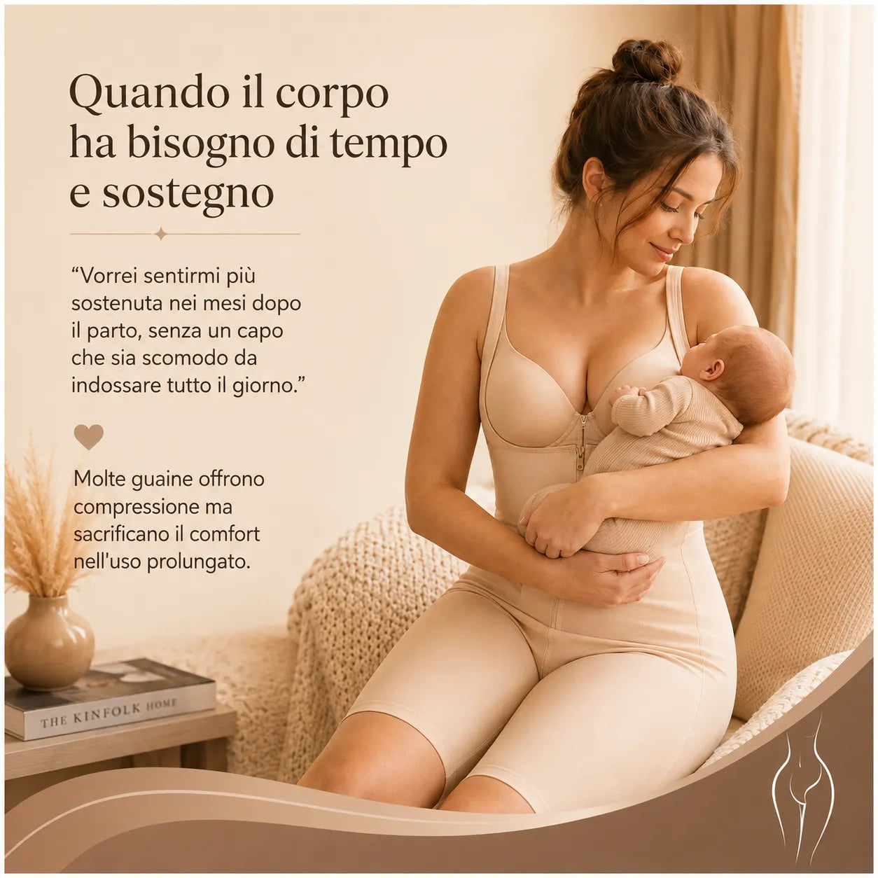 Guaina Contenitiva Post Parto: supporto e comfort, senza rinunciare alla libertà di movimento