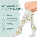 Calzini a Compressione per Polpaccio, 6 pz: sollievo per le gambe, sport e vita quotidiana