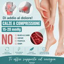 Calzini a Compressione per Polpaccio, 6 pz: sollievo per le gambe, sport e vita quotidiana