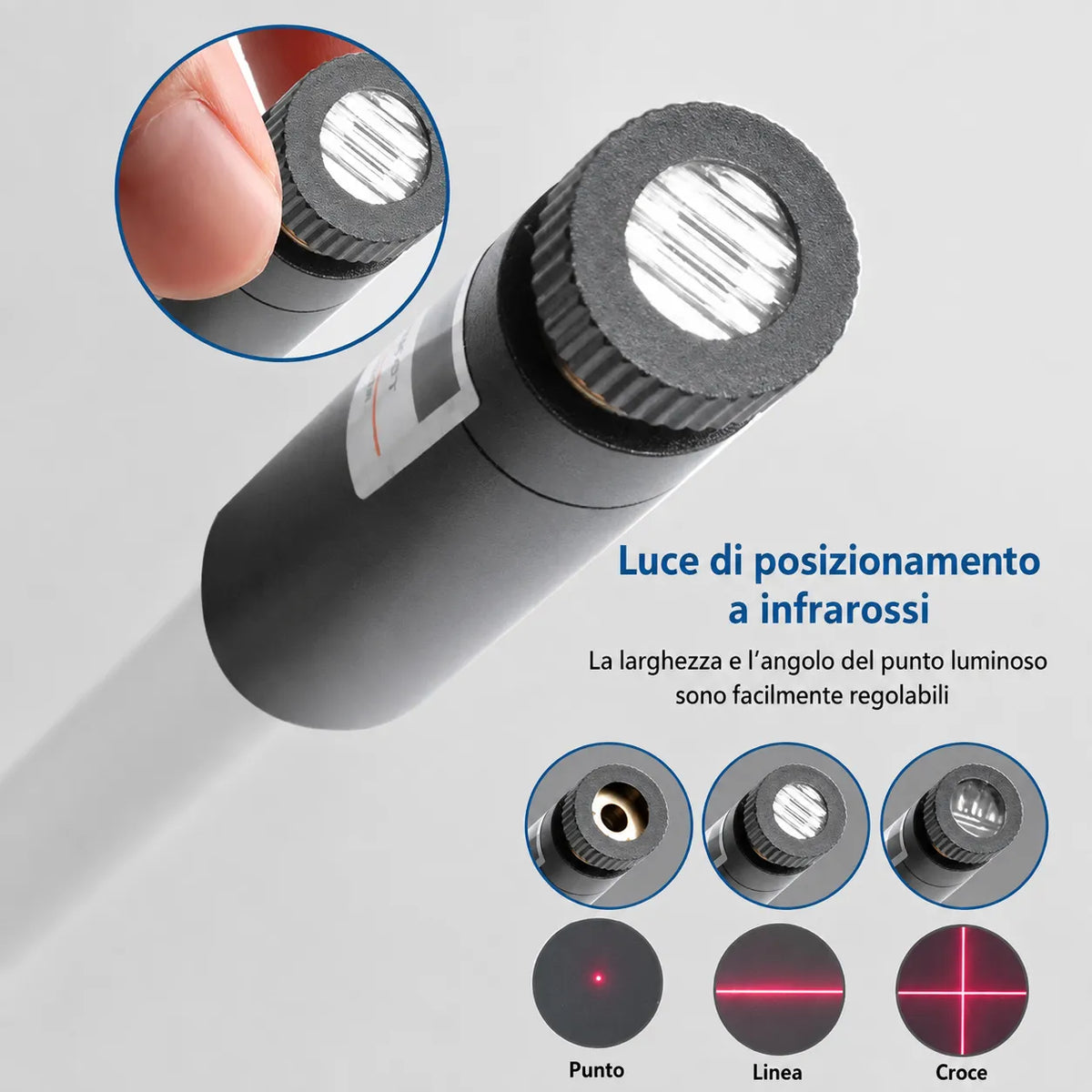 Guida Laser Magnetica per Cucito: cuciture dritte, senza segni sul tessuto