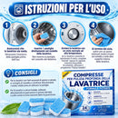 Pastiglie Effervescenti Pulizia Lavatrice: sporco e odori spariscono in un ciclo