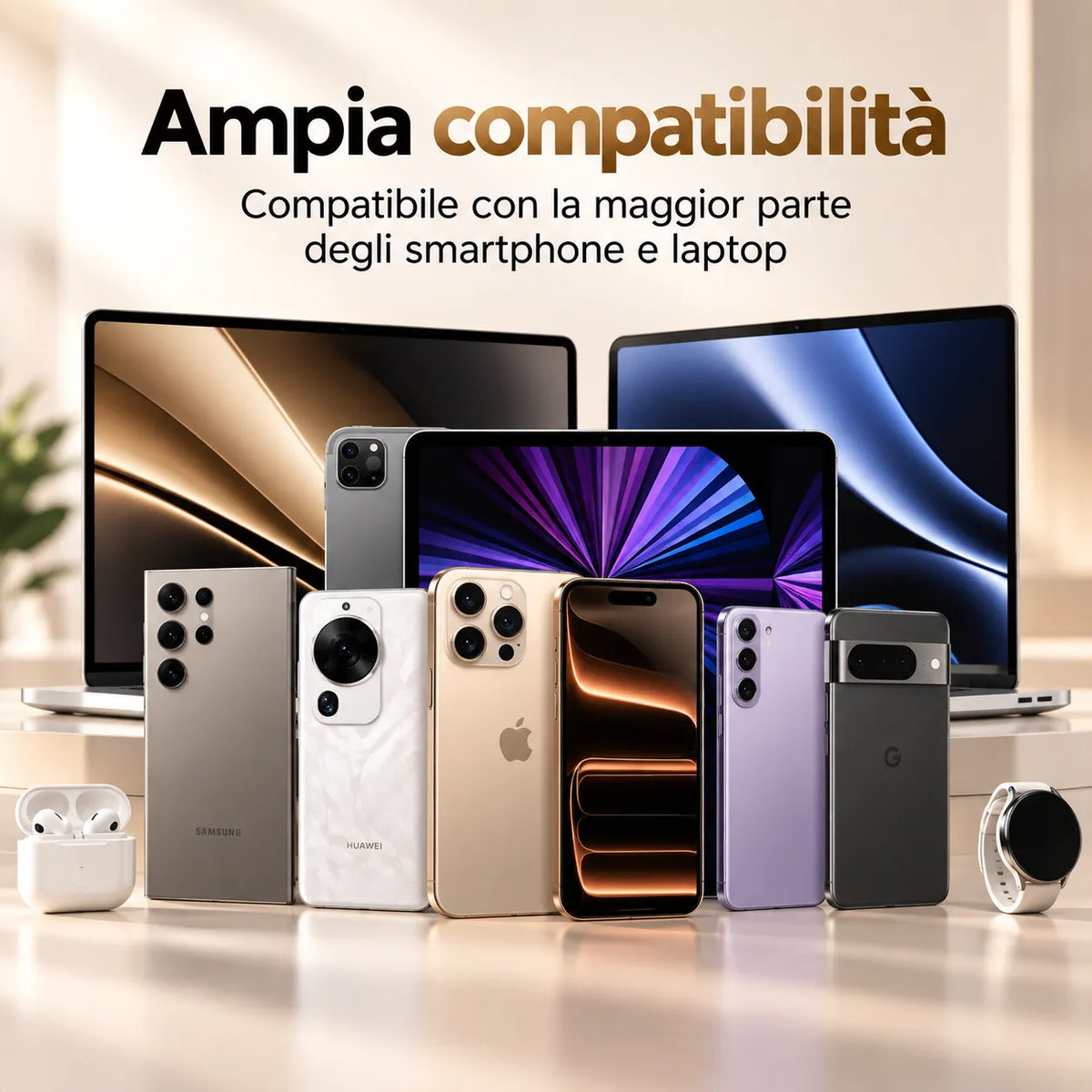 Cavo USB-C 240W con Supporto Pieghevole: ricarica veloce, mani libere per guardare