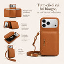 Custodia Portafoglio 3 in 1: telefono, carte e contanti, sempre con te