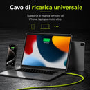 Cavo di Ricarica 4 in 1: 240W di potenza, un solo cavo per tutti i dispositivi