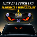 Luce LED Auto Solare Antiurto: visibilità notturna, senza pensieri sulla batteria