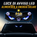 Luce LED Auto Solare Antiurto: visibilità notturna, senza pensieri sulla batteria