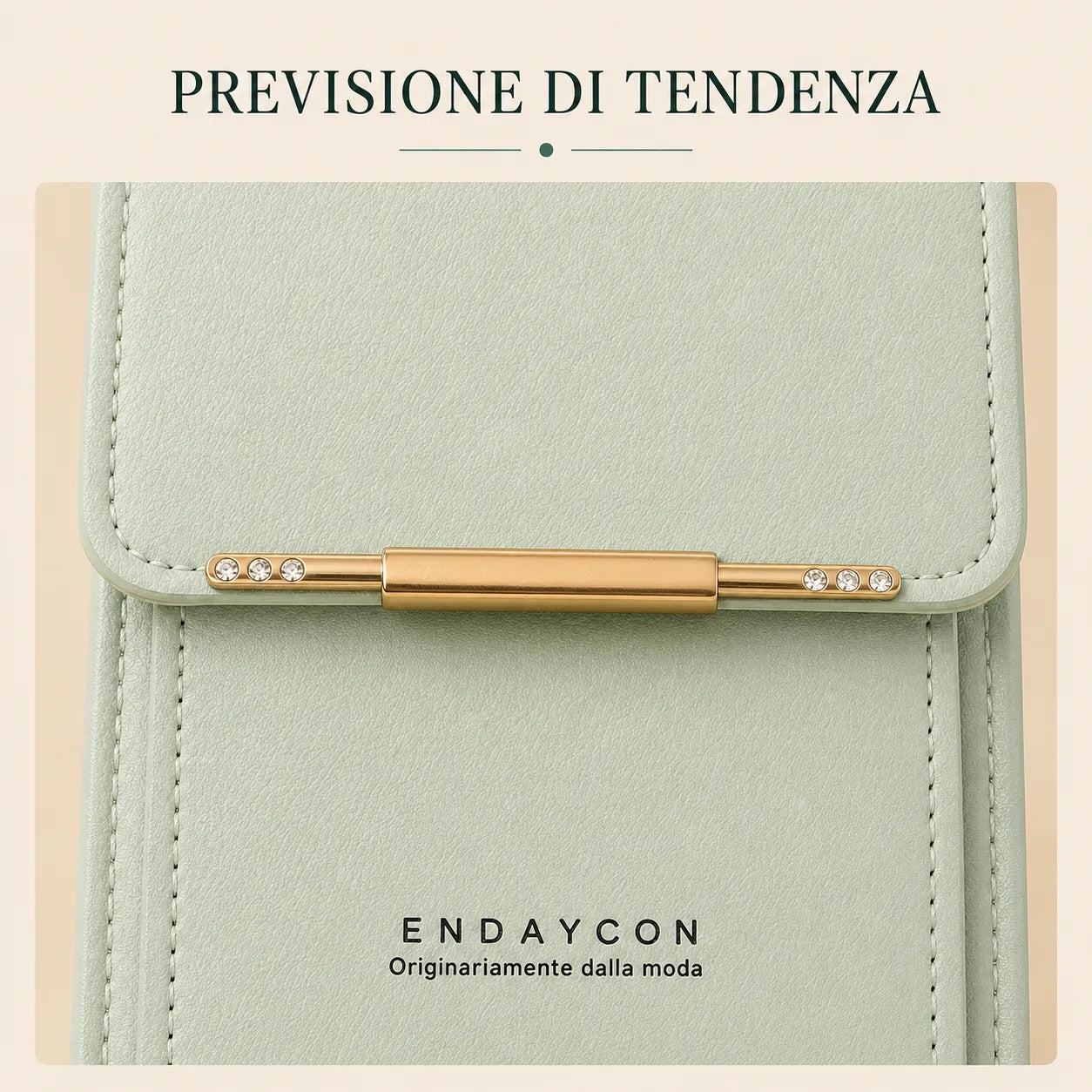 Borsa a Tracolla con Finestra Touchscreen: rispondi al telefono senza aprirla