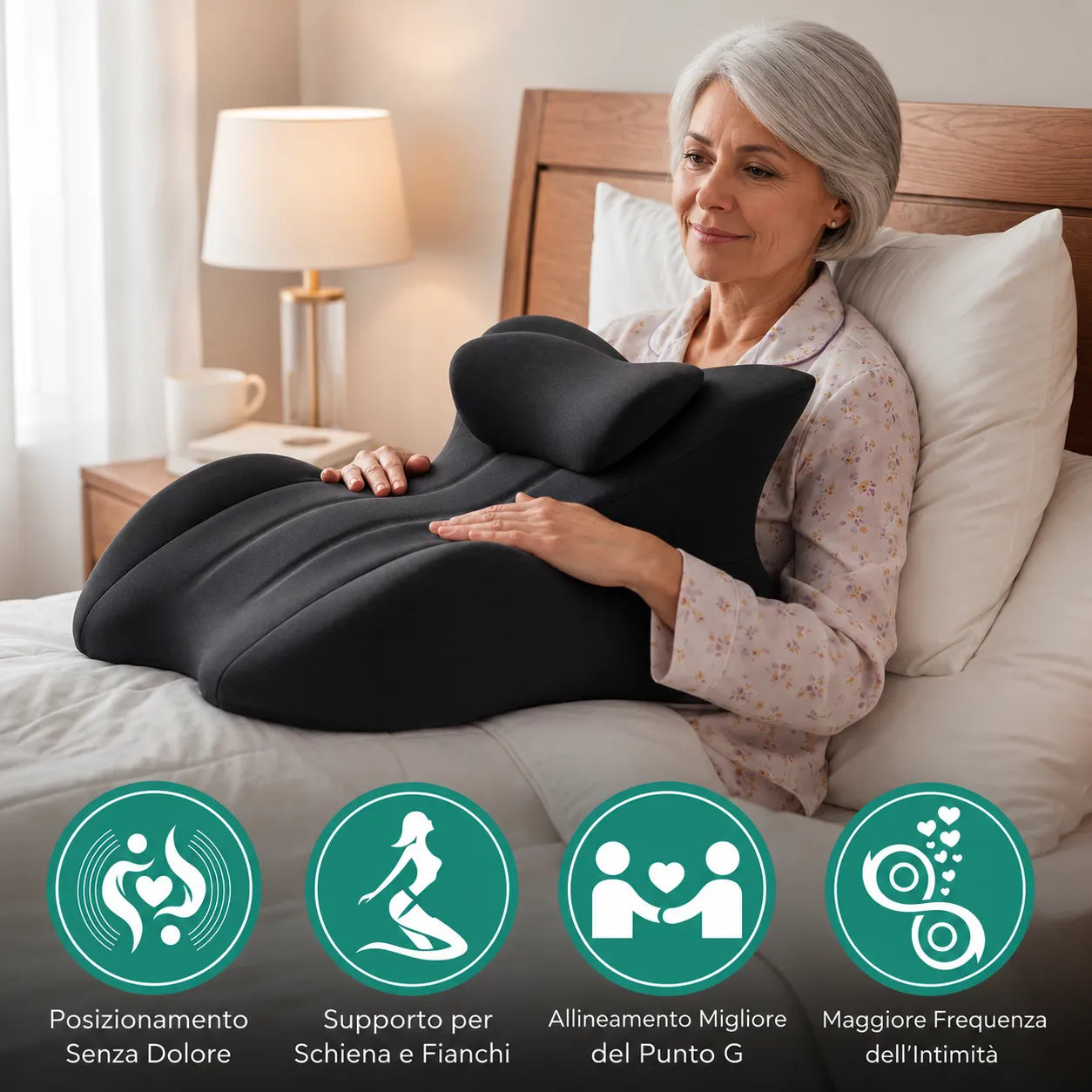 Cuscino di Supporto Ergonomico: comfort e sostegno in ogni posizione