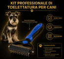 Spazzola Sottopelo Doppia Faccia: nodi sciolti e peli sotto controllo, senza stress per il pet