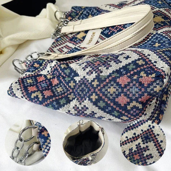 Borsa a Tracolla con Stampa Etnica: tutto quello che serve, con stile