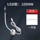 USB Red Laser Positioning Light Infrared Working Lamp Cutting with Magnetic Base DC5V Line/Cross/dot Sewing Machine Accessories