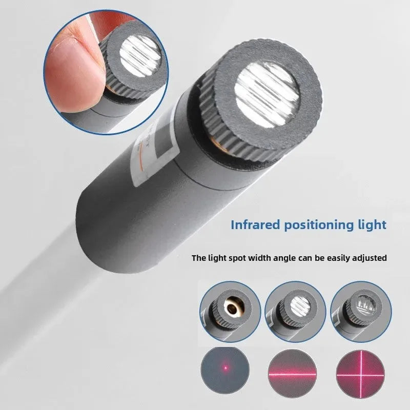 USB Red Laser Positioning Light Infrared Working Lamp Cutting with Magnetic Base DC5V Line/Cross/dot Sewing Machine Accessories
