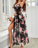 Pajama Set in Pizzo con Reggicalze: comfort e stile per la sera, senza rinunce