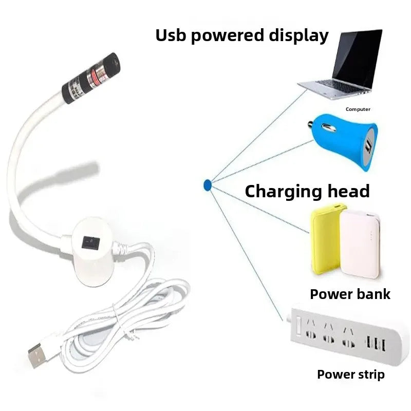 USB Red Laser Positioning Light Infrared Working Lamp Cutting with Magnetic Base DC5V Line/Cross/dot Sewing Machine Accessories
