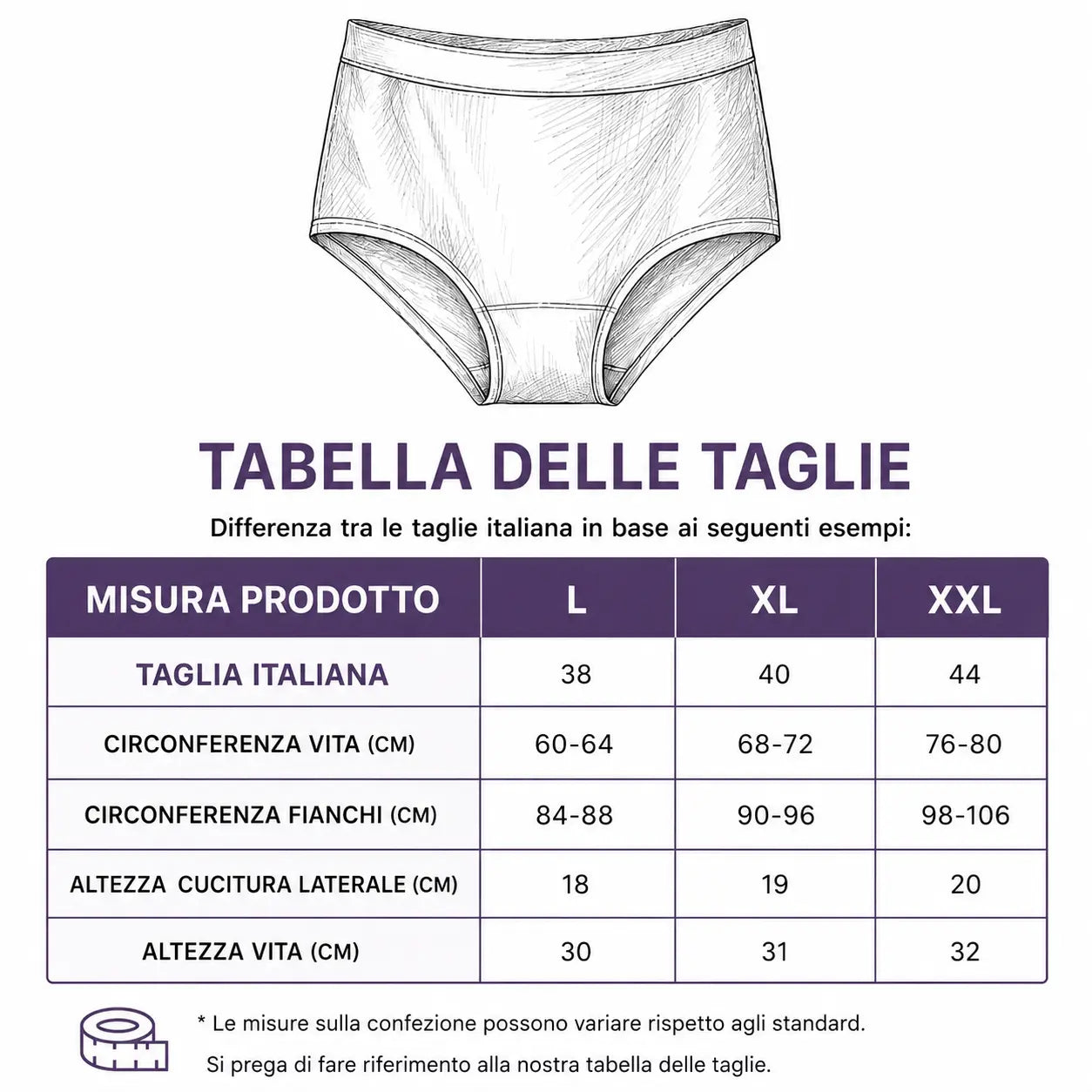 Set 5 Slip in Cotone a Vita Alta: comfort tutti i giorni, senza compromessi