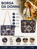 Borsa a Tracolla con Stampa Etnica: tutto quello che serve, con stile