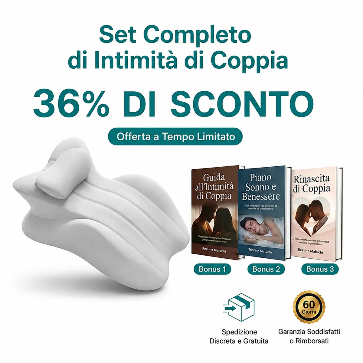 Cuscino di Supporto Ergonomico: comfort e sostegno in ogni posizione