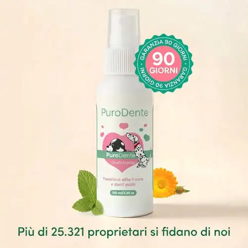 PuroDente: denti puliti e alito fresco, senza spazzolino