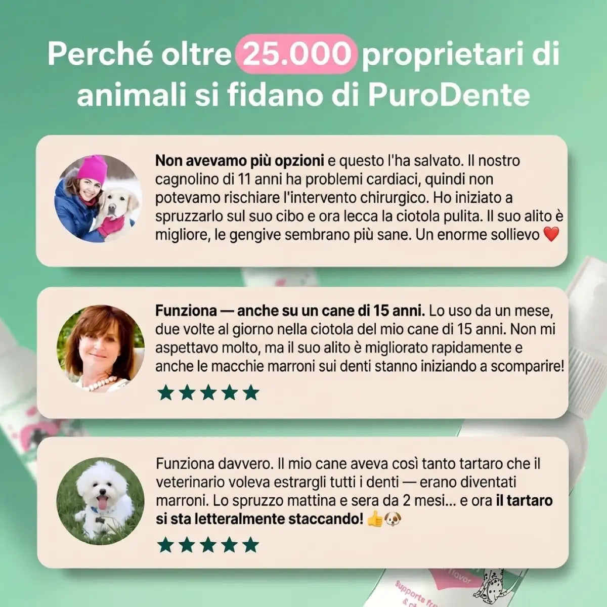 PuroDente: denti puliti e alito fresco, senza spazzolino